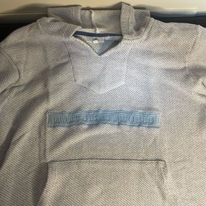 Light blue Walt Disney World Spa Pullover Hoodie 2XL